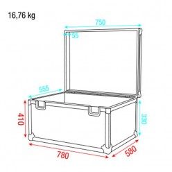 Showgear D7423B Stack Case 4